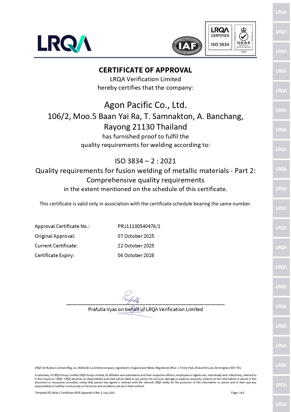 PRJ11100540476-1_Sch01_ISO 3834-2 Certificate 01